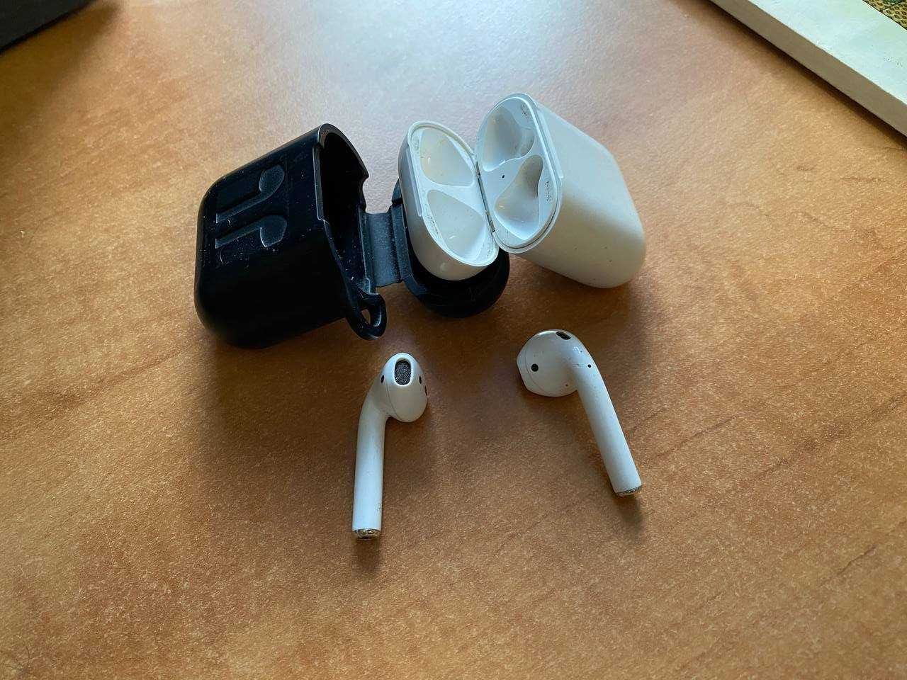 airpods на запчасти + чехол