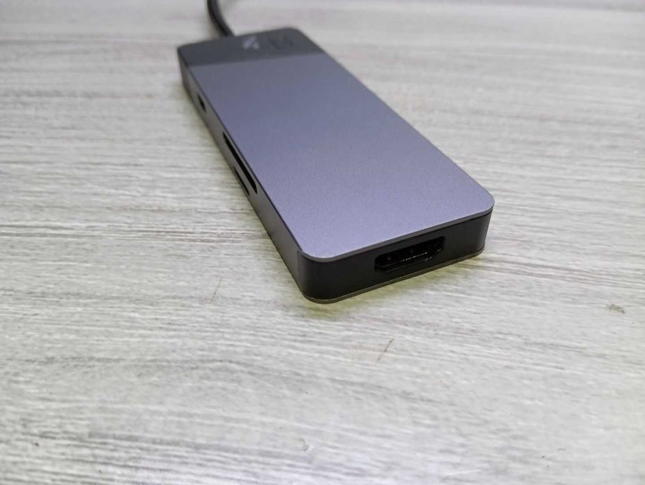 Adapter HUB USB-C Green Cell Connect 7w1 HUBGC01