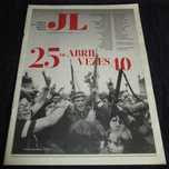 Jornal de Letras Artes e Ideias 25 de Abril vezes 40