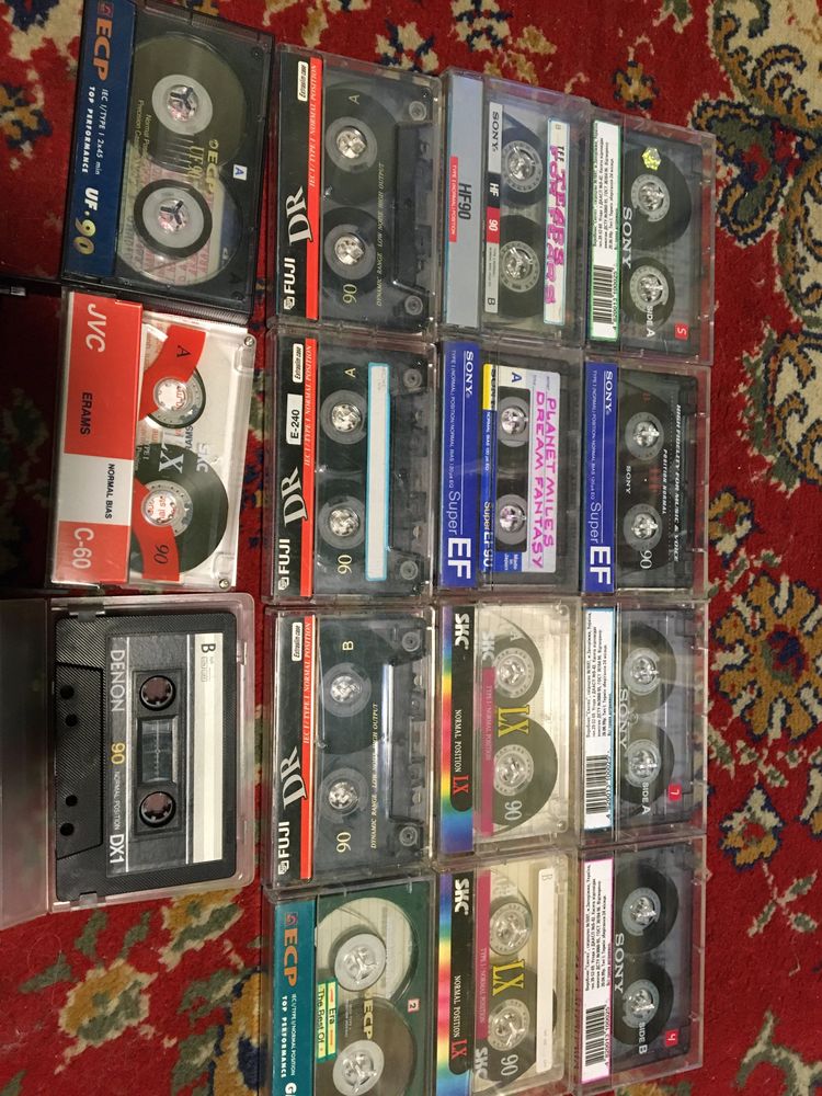 Аудио кассеты Basf,TDK,Sony,Phillips,DenonMaxell,FUJI