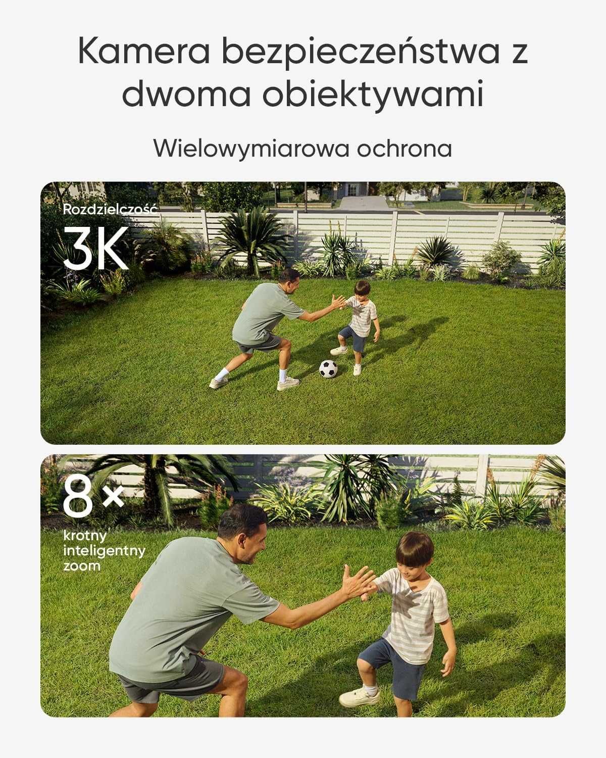 eufy Security Floodlight Camera E340 Przewodowa zewnętrzna