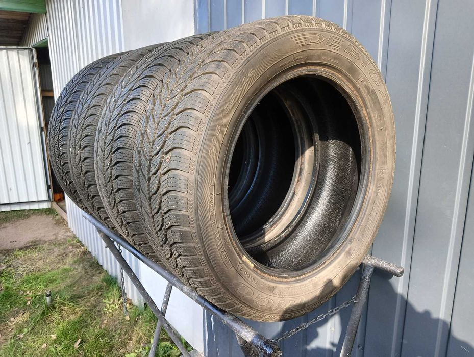 4x opony zimowe 205/55r16 DĘBICA 8mm 2022r MONTAŻ