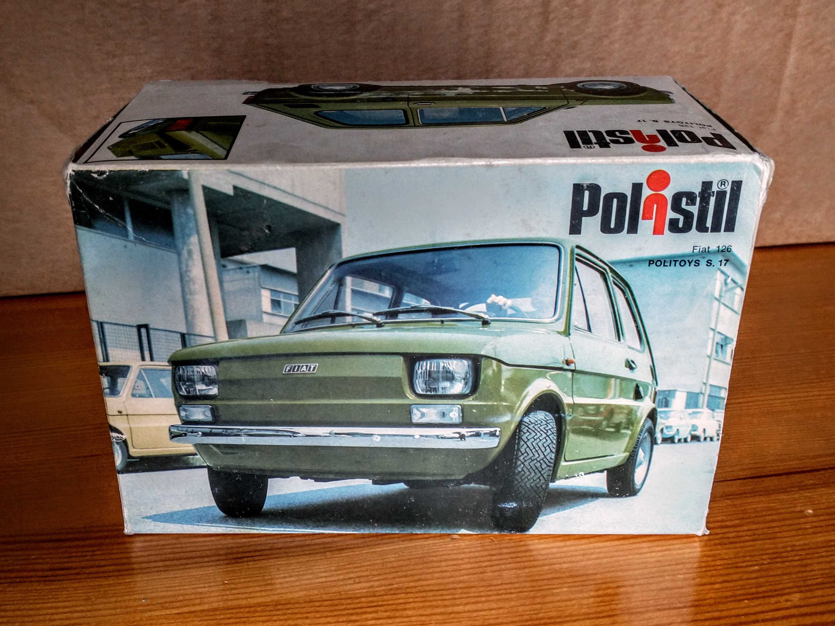 FIAT 126 Made in Italy, POLISTIL model kolekcjonerski.