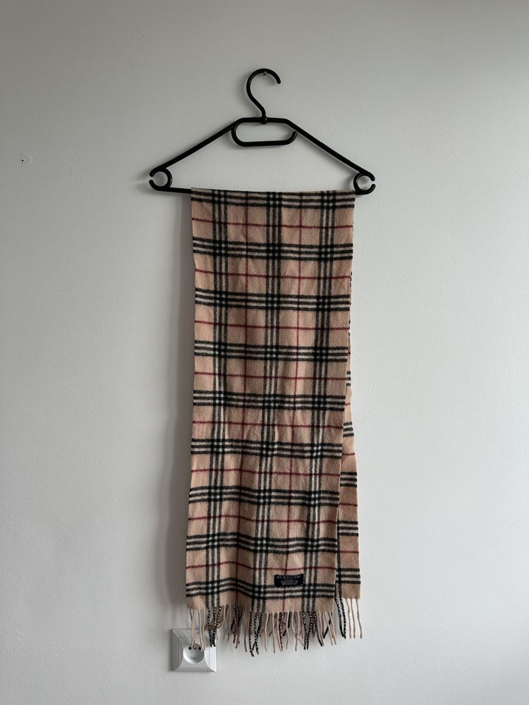 Szalik Burberry 100% wełna