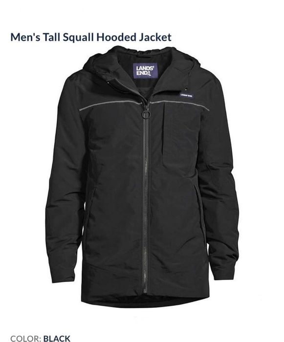 Куртка LANDS 'END мембрана штормовка. Размер L. Новая!