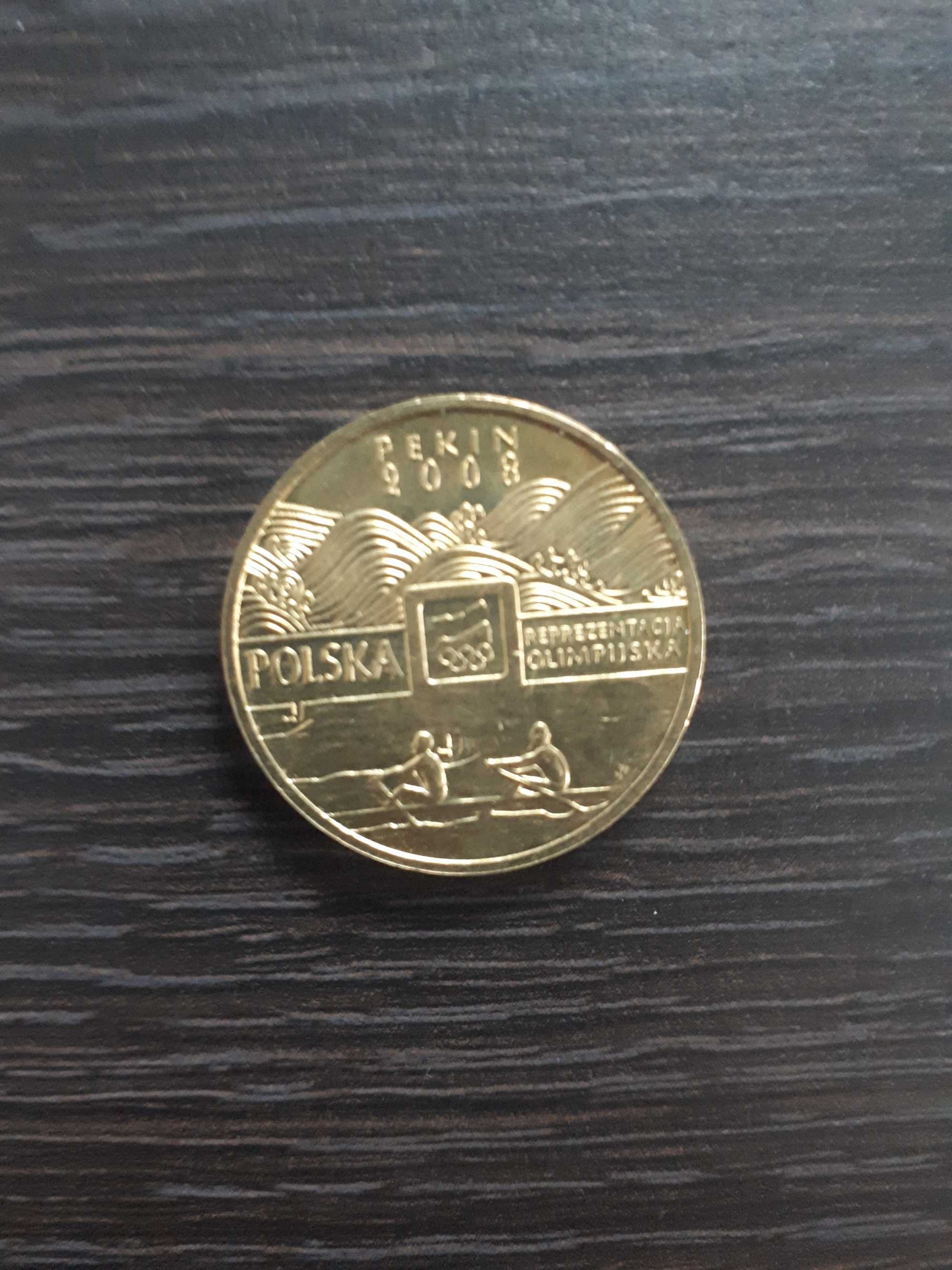 Pekin 2008 moneta 2 zł w kapslu
