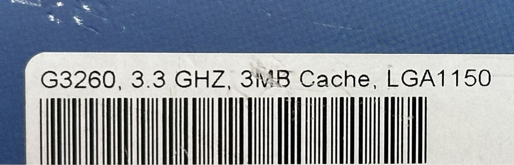 ПРОЦЕССОР INTEL PENTIUM G3260 доя ПК новый оригинальный свежий чёткий