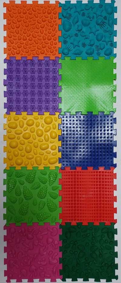 Mata puzzle 10 szt sensoryczne WYPRZEDAŻ hurtowa do wyczerpania