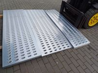 Blacha Lohr stalowa ocynk 5 Otworowa 625mm grobość 4mm Producent