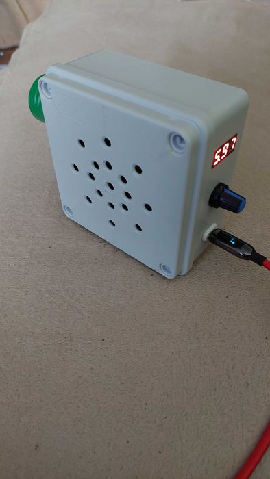 * Turbinka- wentylator z reg. obrotów do Generatora dymu do wędzarni *