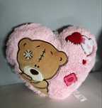 Poduszka Maskotka Miś Love  Serce - 24cm
