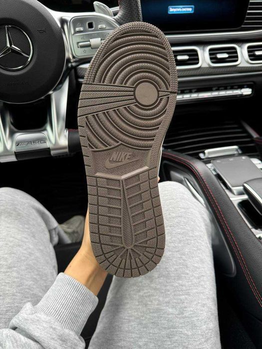 Кросівки Nike Air Jordan 1 Low OG SP Travis Scott Reverse Mocha люкс