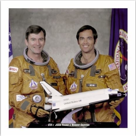 Foto Premium Niel Armstrong e STS-1 - Nasa-