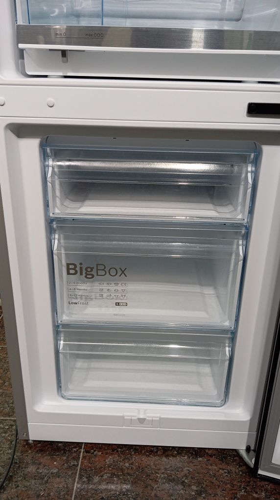 Холодильник Bosch KGE36DB40 Черный 185см INVERTER A+++ из Германии