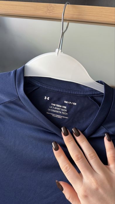 Футболка чоловіча under armour синього кольору, розмір М
