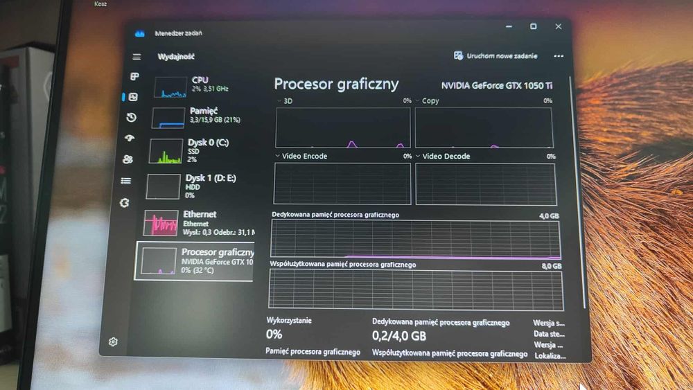 Komputer Gamingowy Ryzen 5/GTX 1050ti
