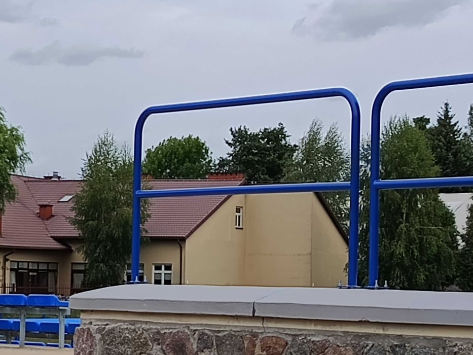 Pochwyt barierka balustrada niebieska nowa