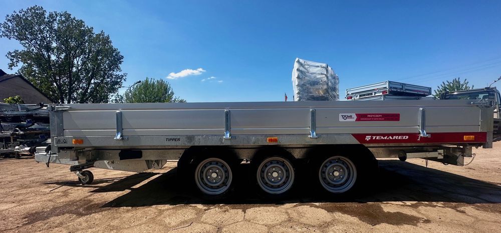 Przyczepa wywrotka elektryczna TEMARED TIPPER 400x200 mocna leasing