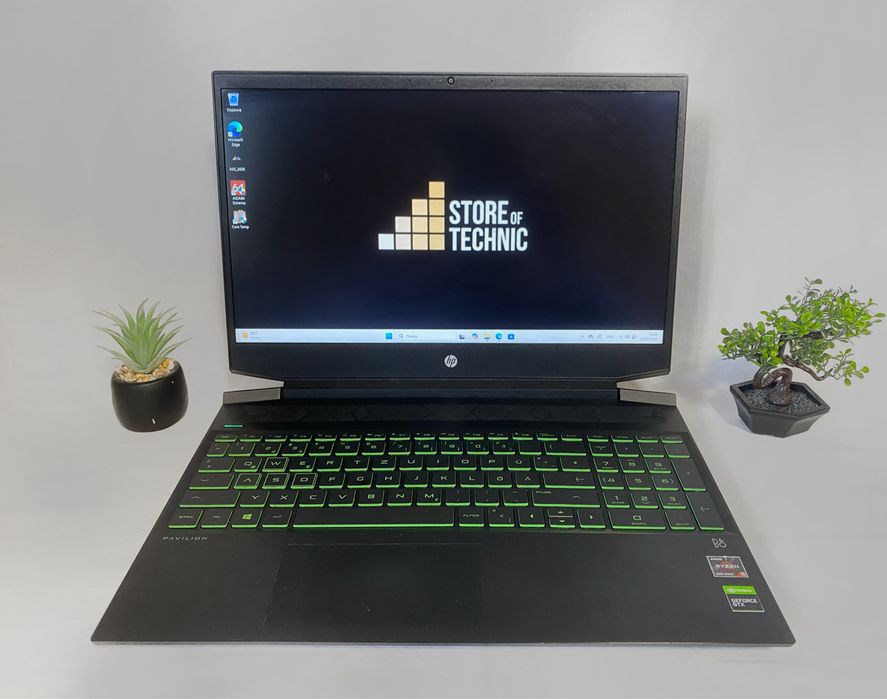 HP ігровий ноутбук 15.6 / Ryzen 5 / 16-512 / GTX 1650 гарантія