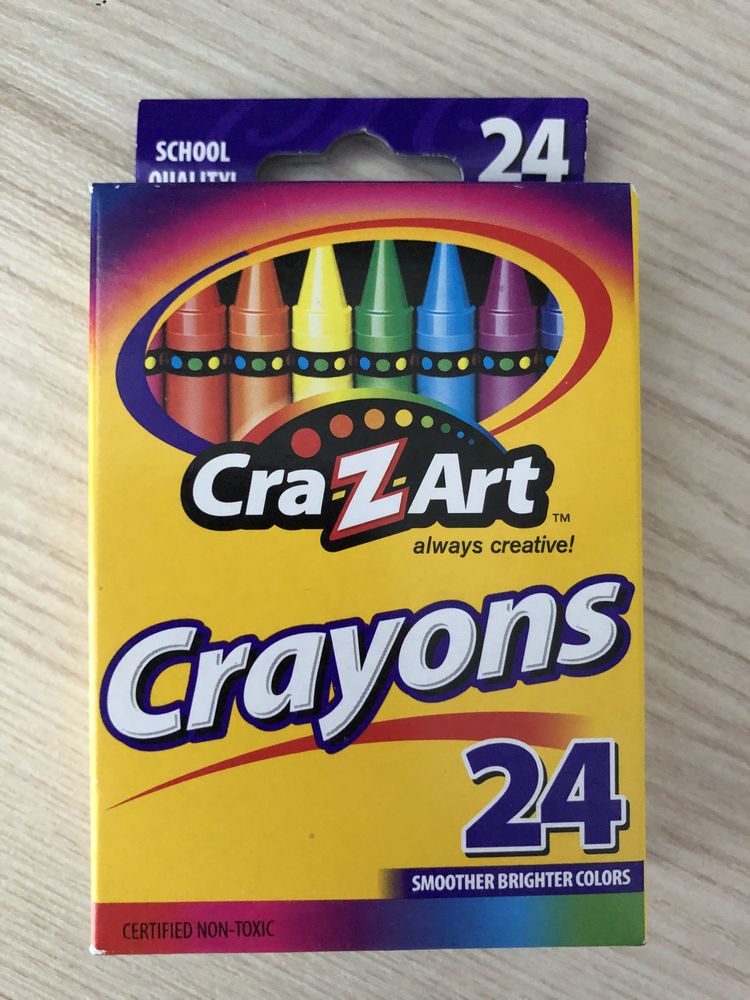 Воскові олівці CrazArt