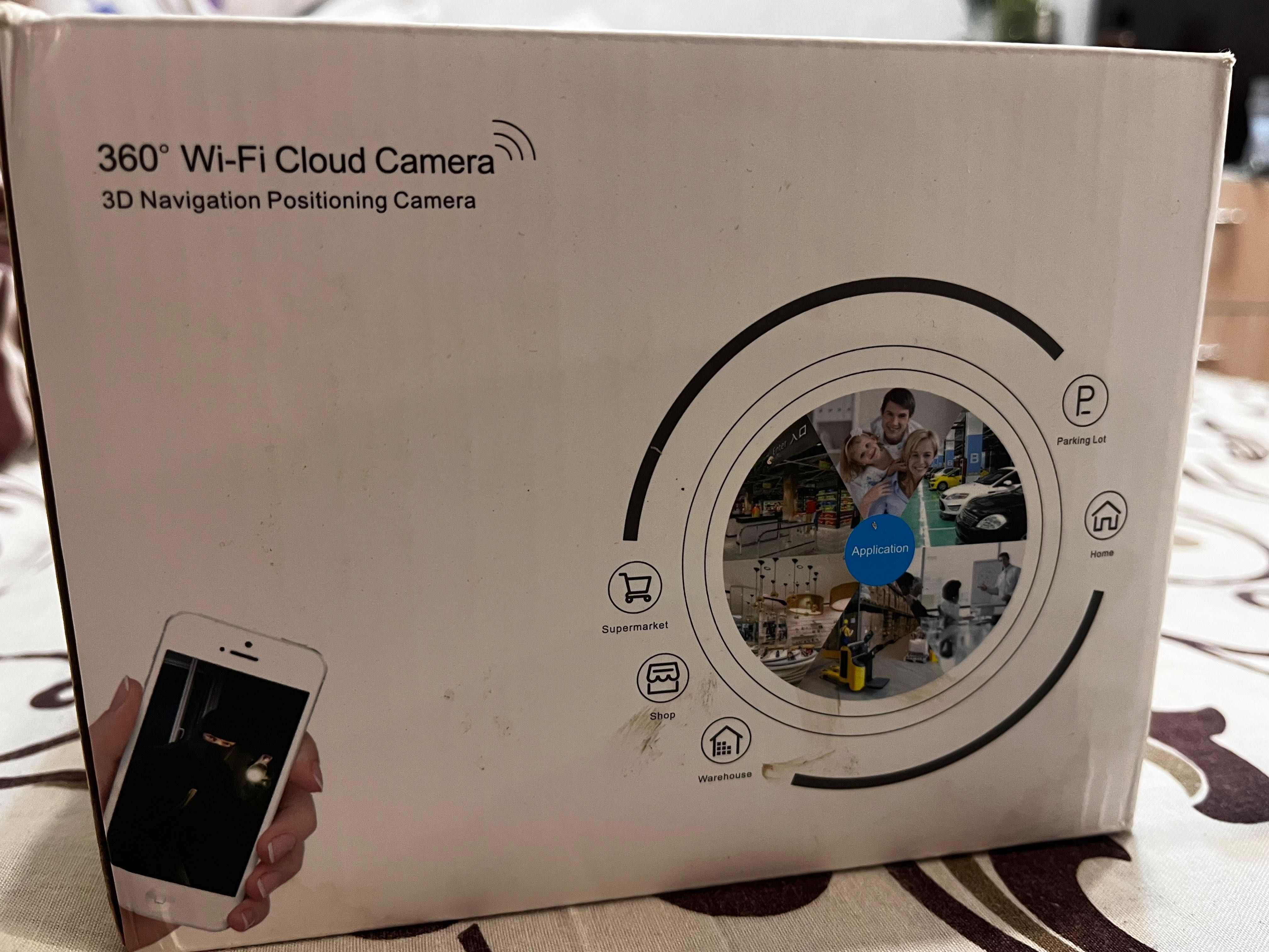 Видео камера 360° Wi-Fi Cloud Camera