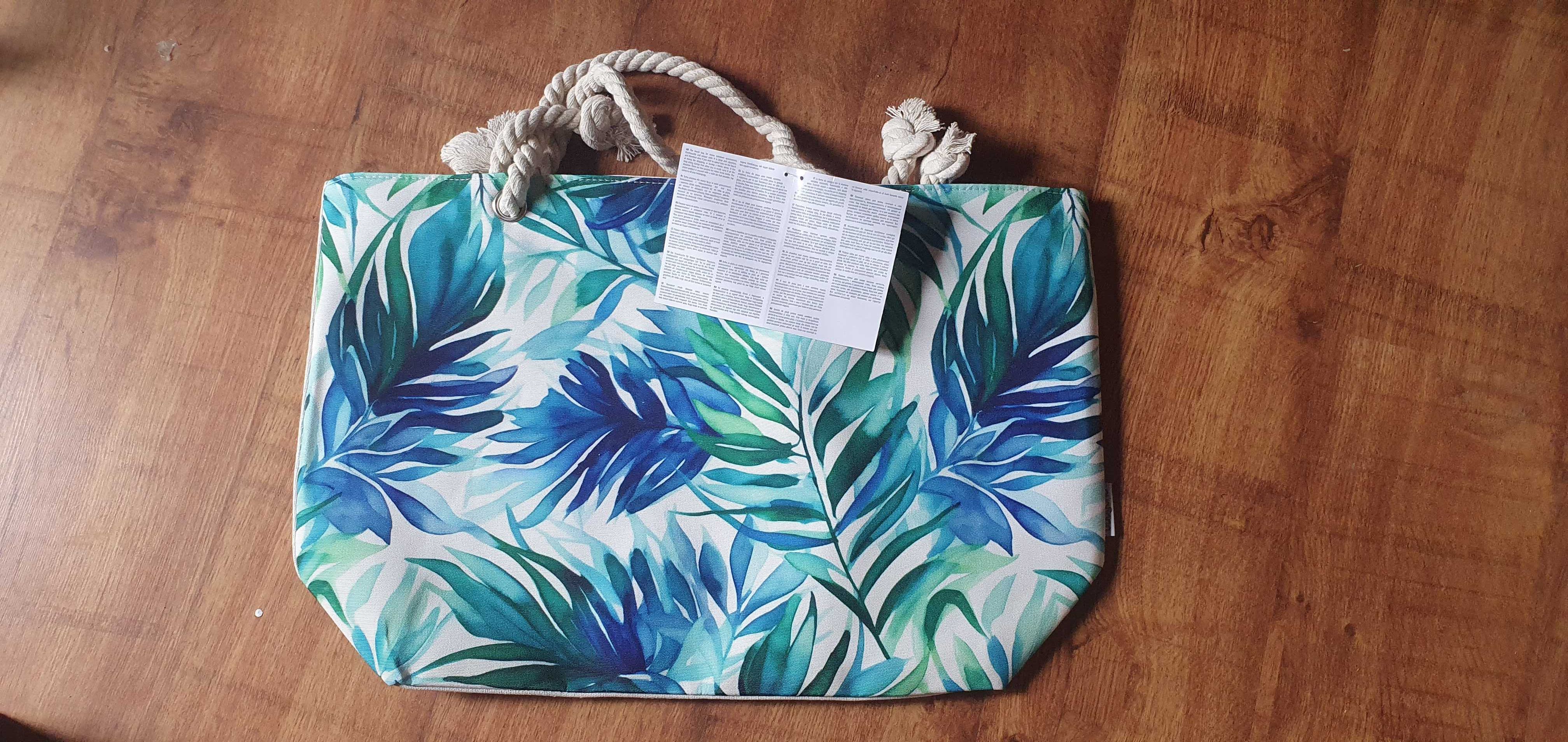 Torba plażowa duża na plażę nad morze