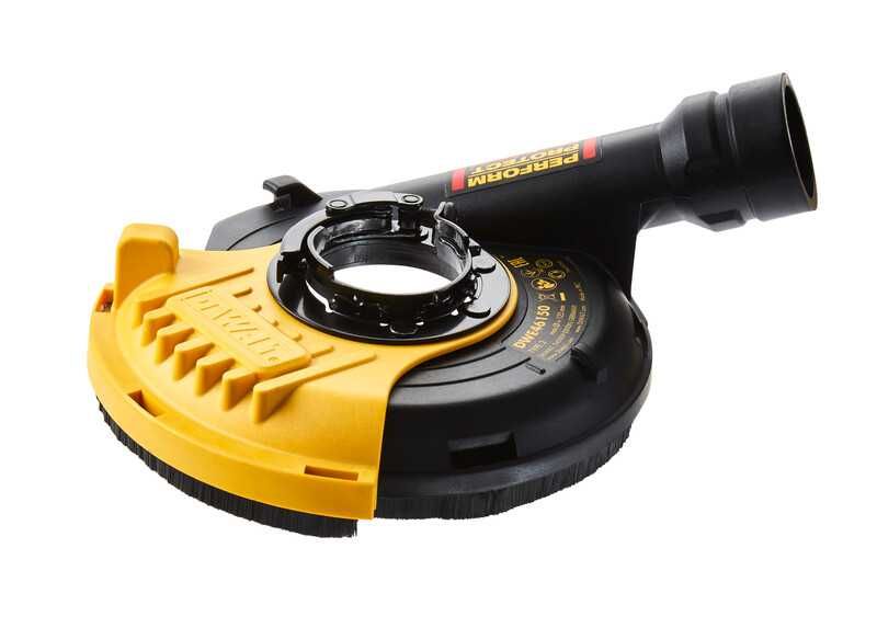 Szlifierka kątowa z osłoną przeciwpyłową Dewalt DWE4257KT