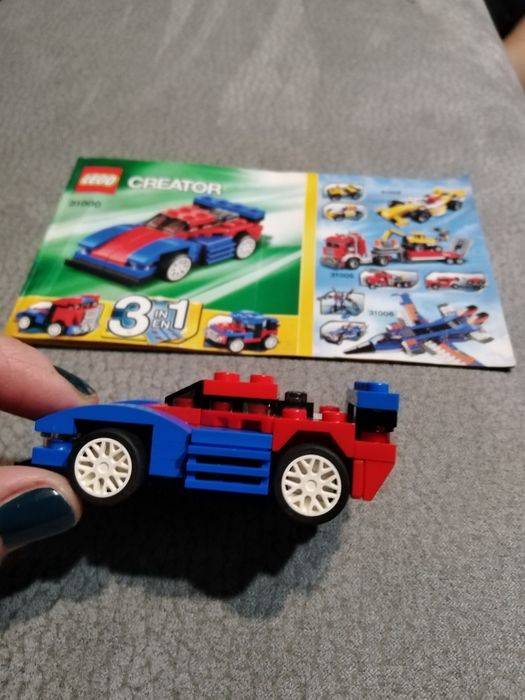 Lego creator 31000 mini ścigacz 3 w 1