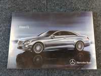 Mercedes-Benz CL c216 prospekt katalog folder PL