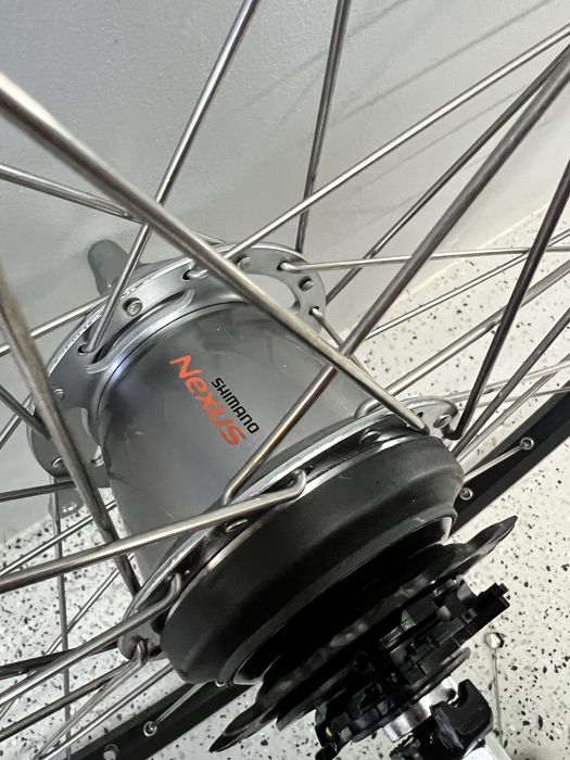 Koło rowerowe 28” 700C Nexus 7 BLK Torpedo/Vbrake