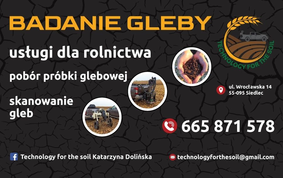 Badanie gleby, pobór i analiza próbek glebowych, mapy zasobności