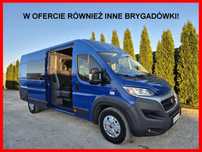 Fiat DUCATO 2.3 150KM Brygadówka  Doka Maxi L4H2, Sprowadzony, Klima, webasto, Idealny!