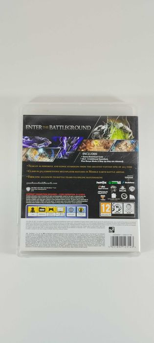 Guardians of Middle-Earth - Caixa e manual - PS3