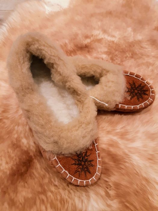 Bambosze góralskie, kapcie ocieplane dziecięce rozm.wkładki 22