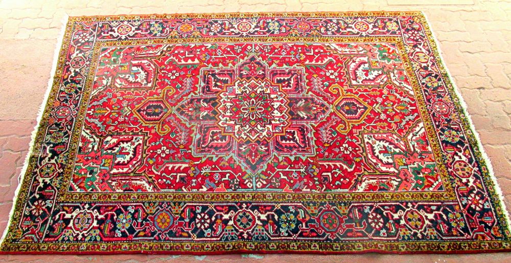 Impressionante Tapete KAZAK tecido à mão, lã s/ algodão, c/ 290x205cm
