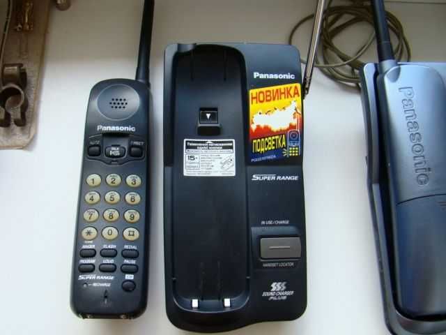 Радиотелефон Panasonik КХ-ТС 1205UAB 2 шт.