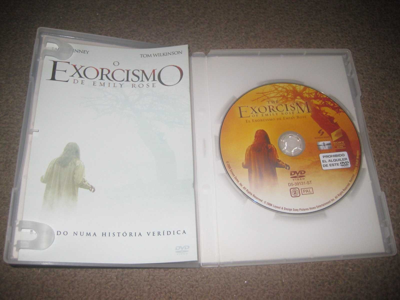 DVD "O Exorcismo de Emily Rose"