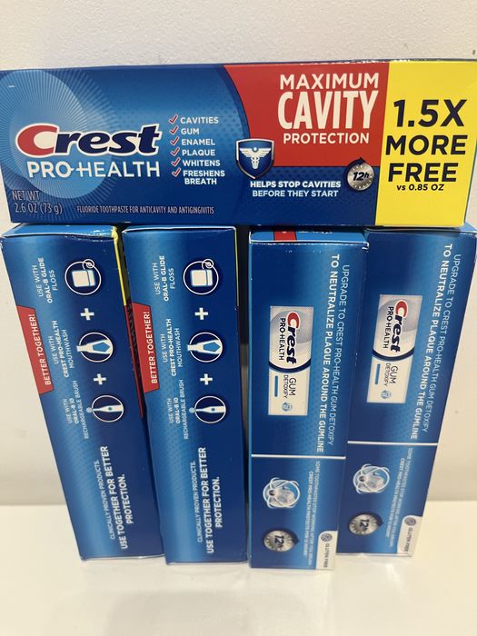 Zestaw 5× Crest Pro-Health Maximum Cavity Protection — 73 g — USA