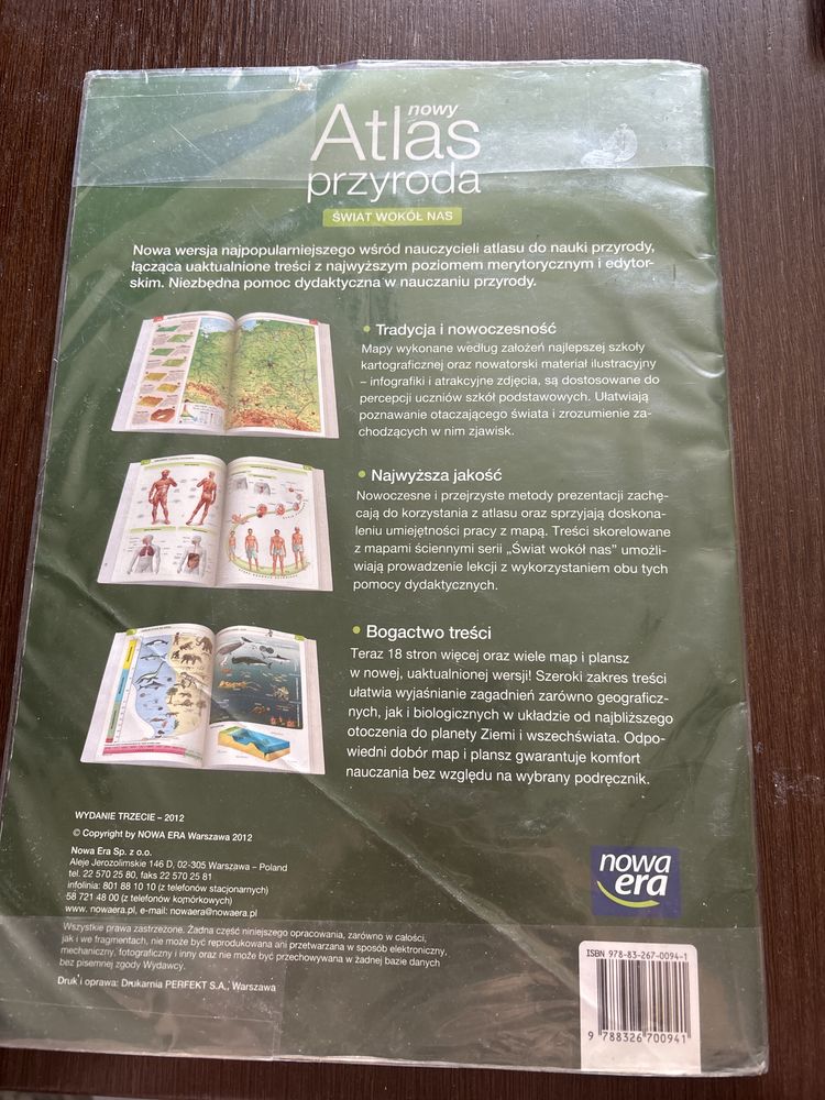 Atlas przyroda nowa era swiat wokol nas