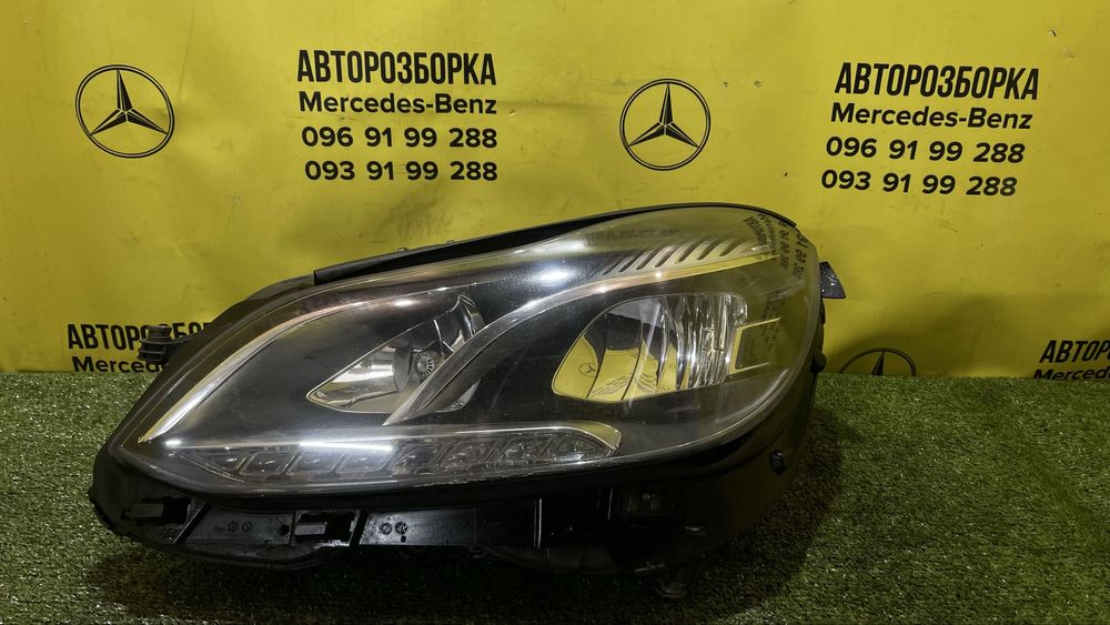 Оригінальна Фара передня ліва Mercedes E212 рестайлінг Led, full Led