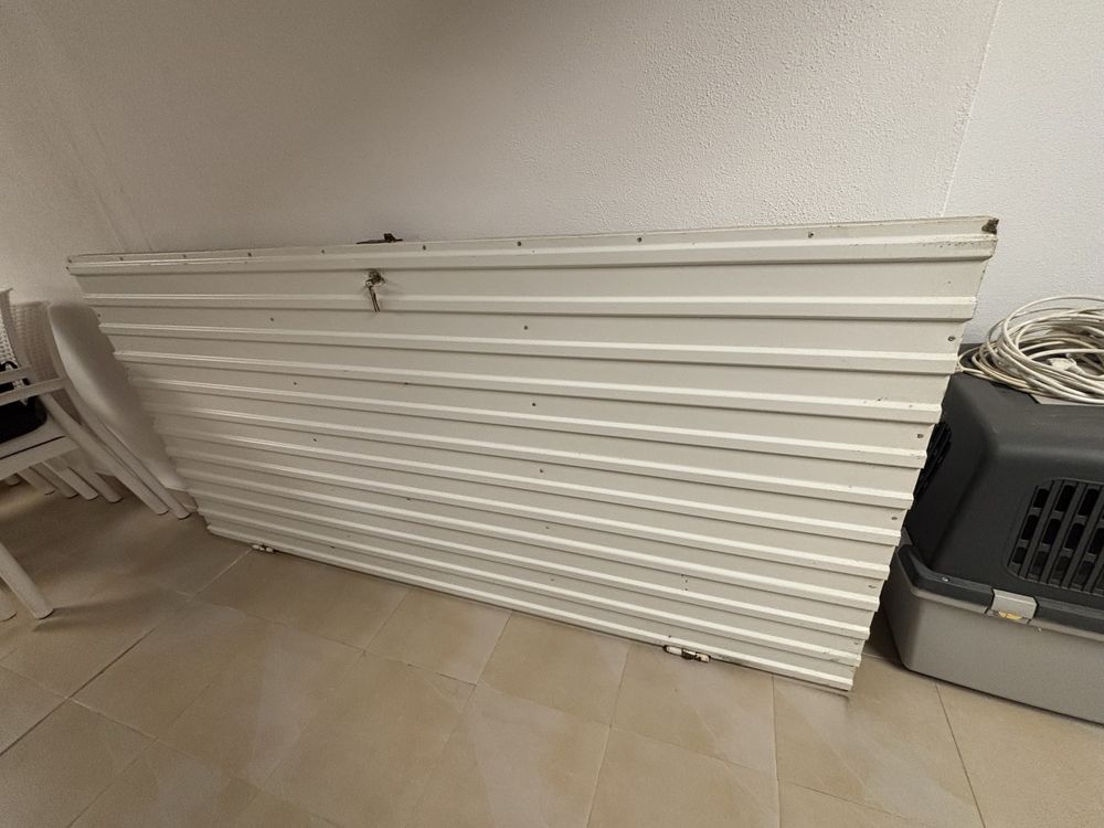 Portão para muro quintal 2,00x0,97
