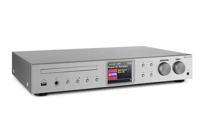 HiFi-ресивер Auna iTuner CD, Інтернет/DAB+/FM-радіо/CD-плеєр/WiFi