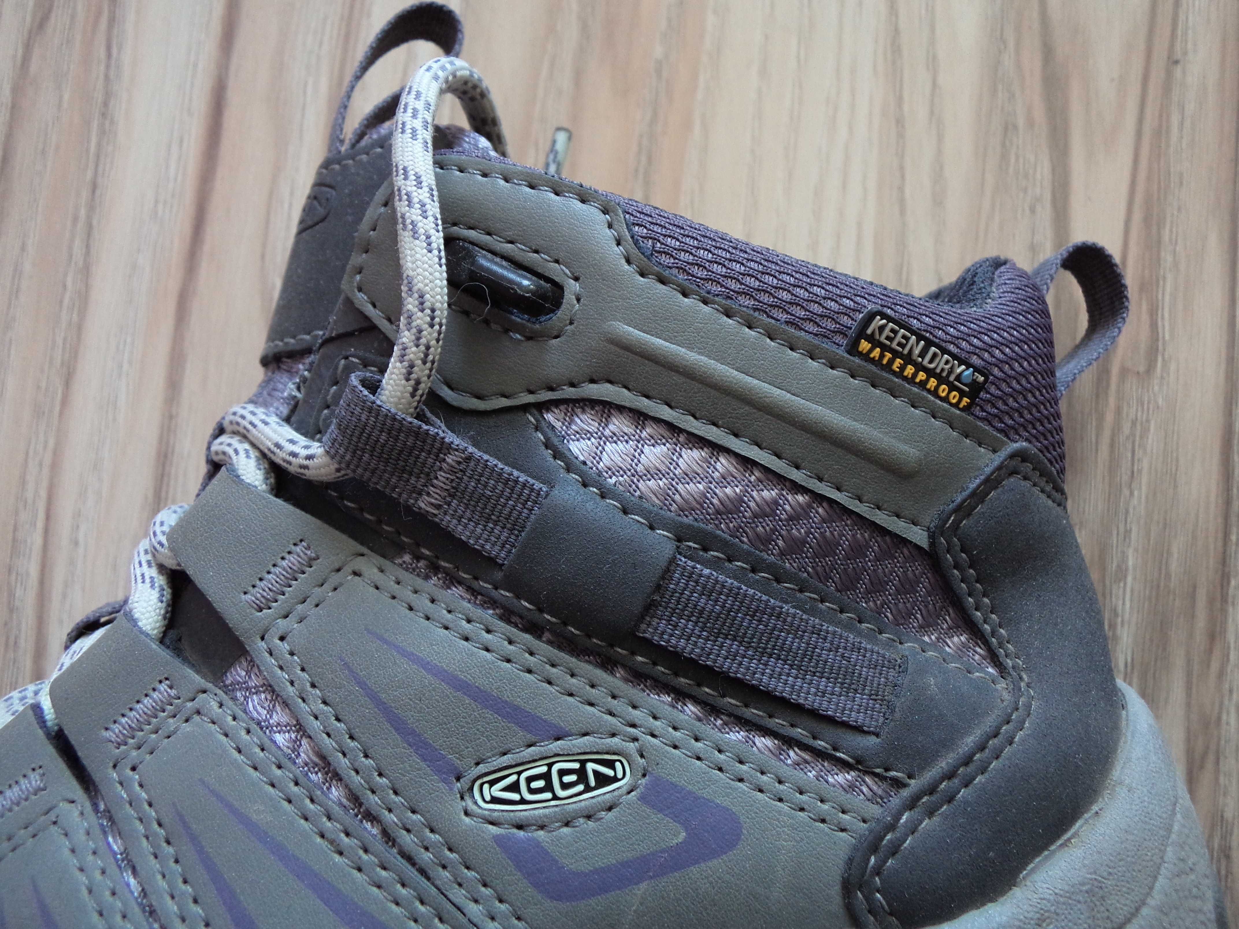 Buty trekingowe Keen 37 damskie wysokie waterproof 23,5 cm