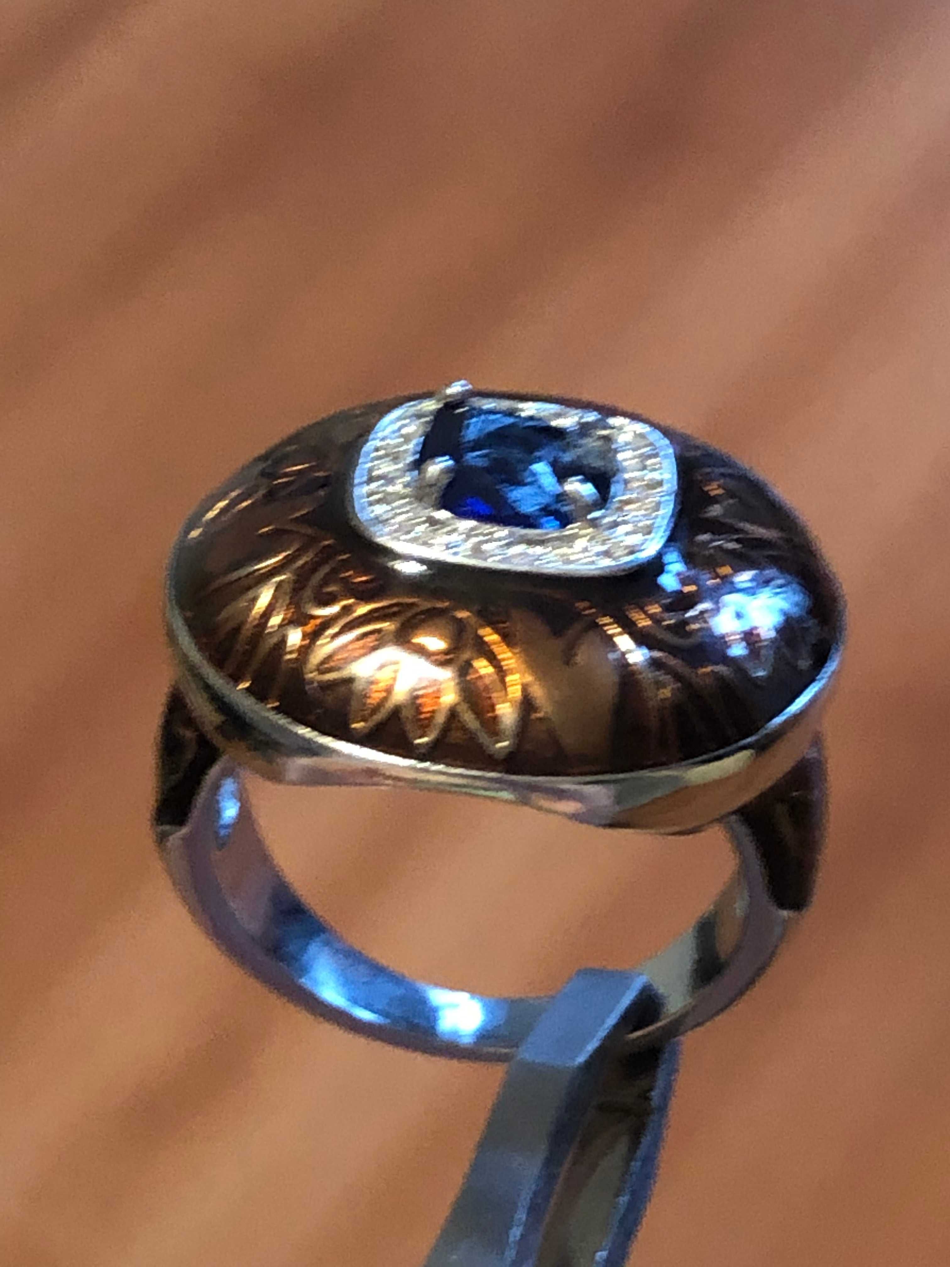 кольцо серебро авторская работа Тайланд