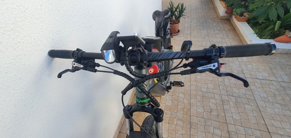 Bicicleta pedal assistido MEGAMO
