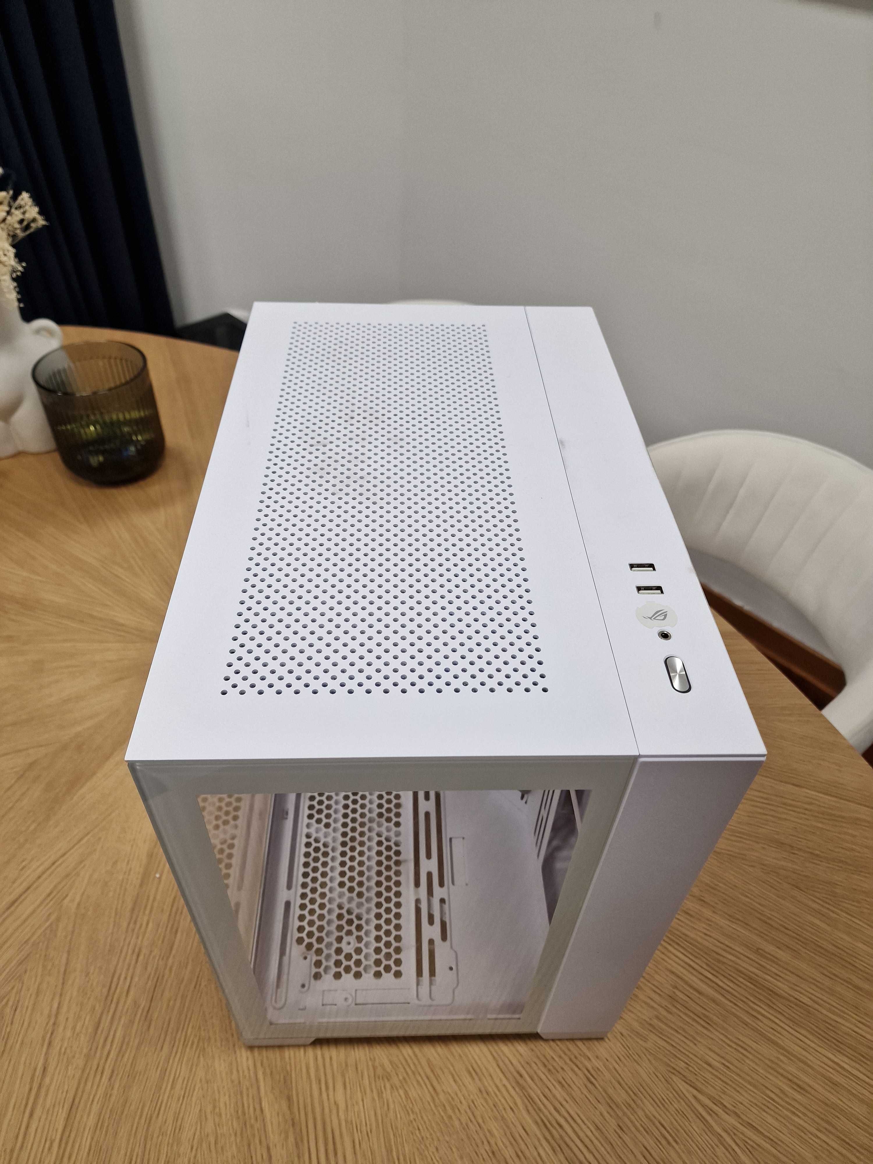 Caixa ATX Lian Li O11D Dynamic Mini S Vidro Temperado Snow Edition
