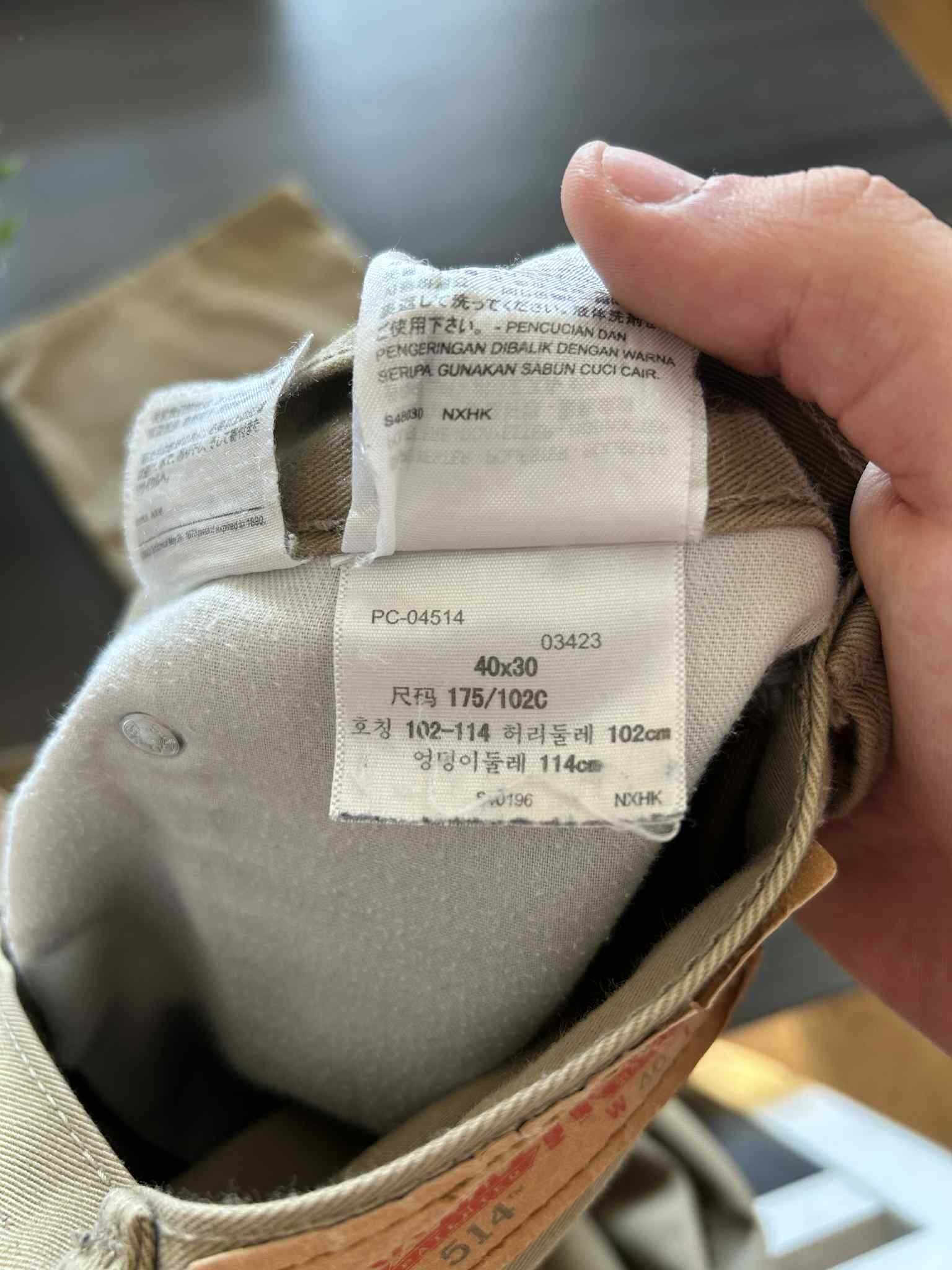 Spodnie męskie beżowe eleganckie W40 L32 – klasyczne, ładne
