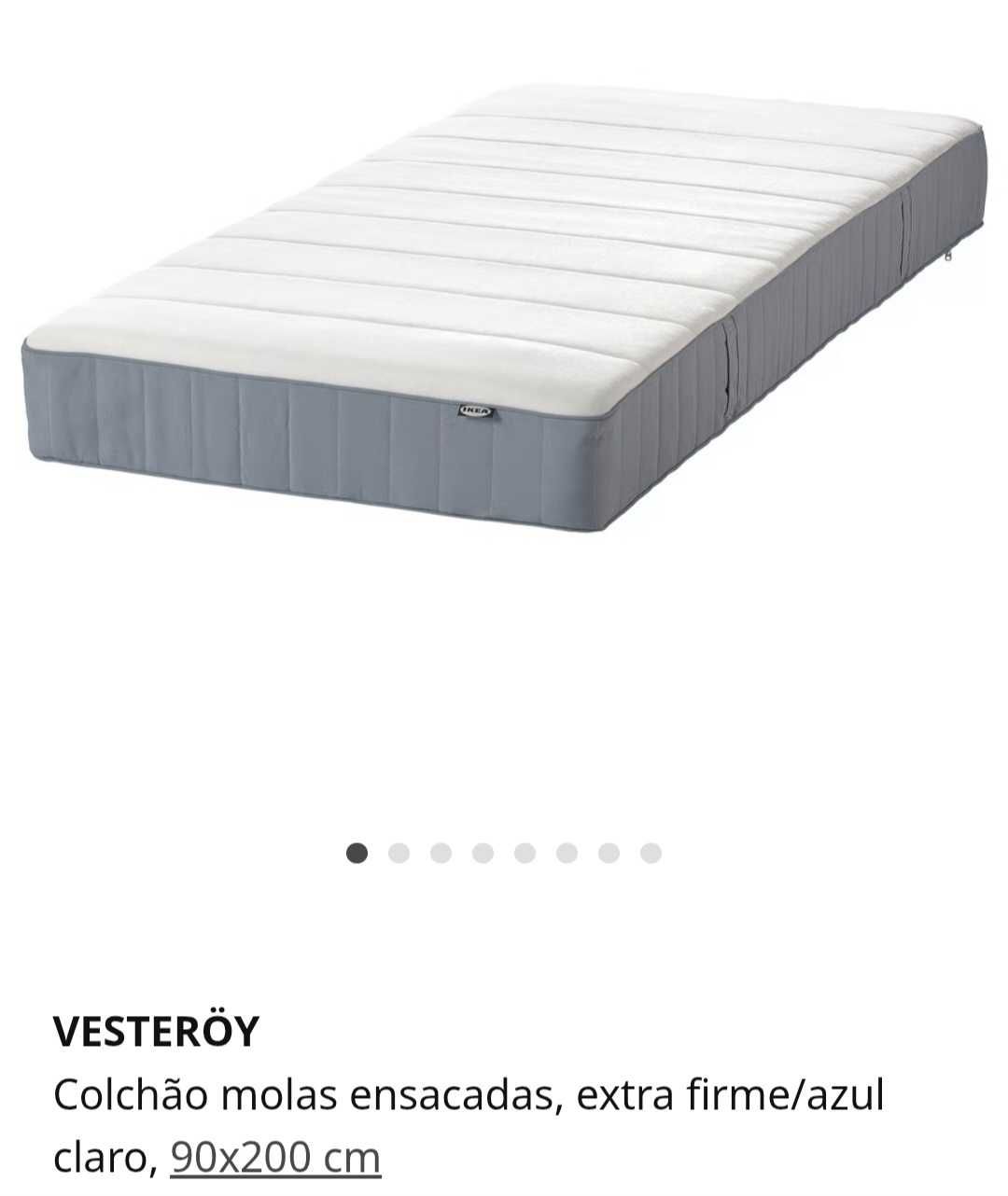 Colchao molas ensacadas extra firme