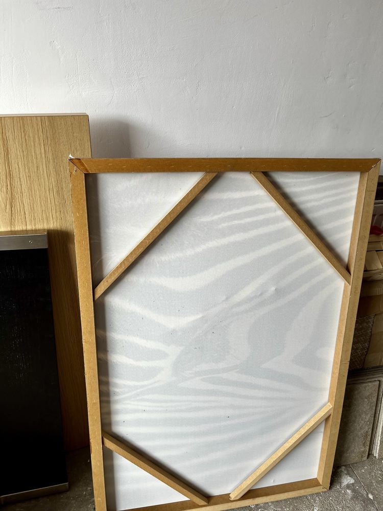 Obraz Ikea zebra plus 2 półki ścienne