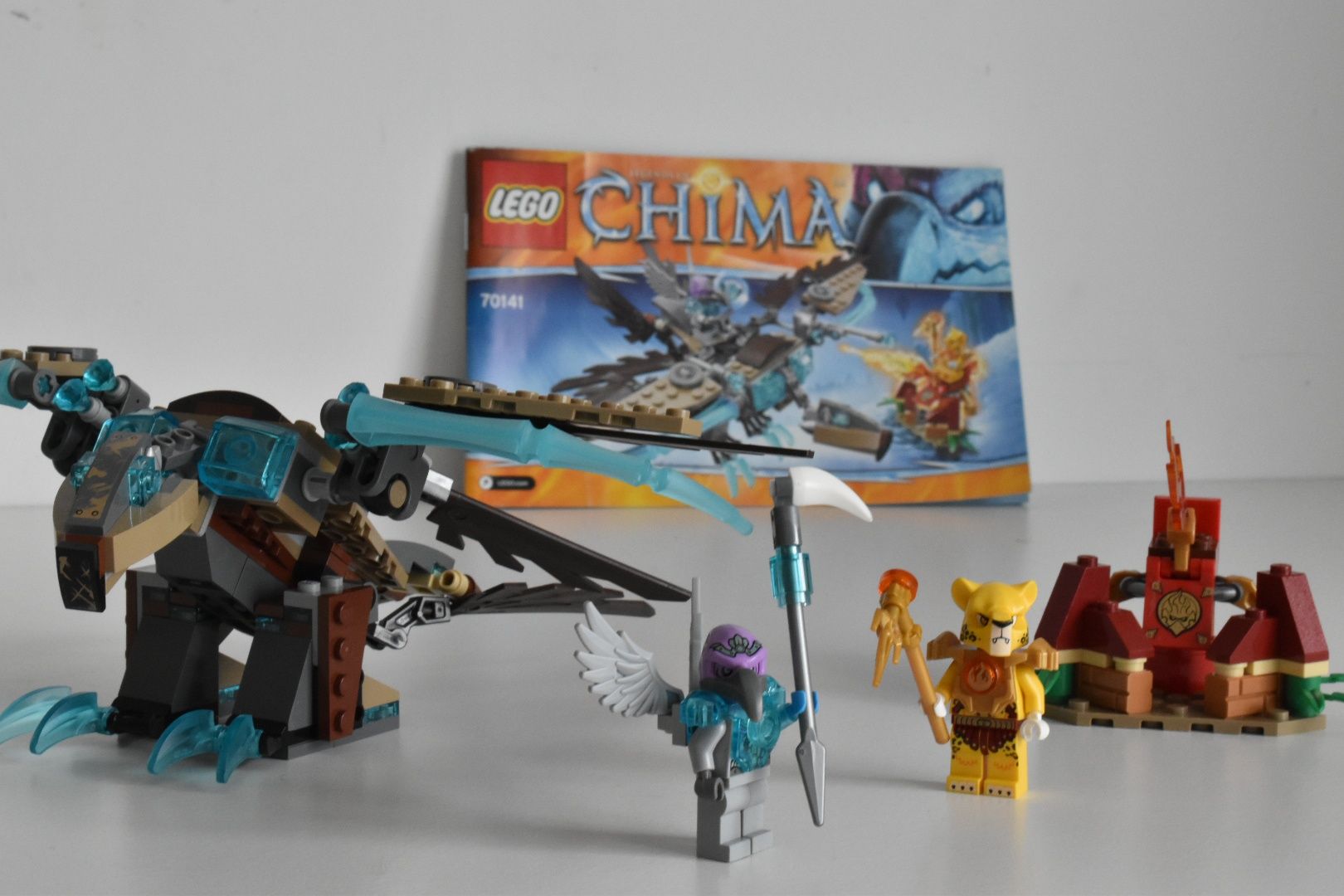 Klocki lego 70141 Vardy's Ice Vulture Glider lego legends of chima